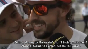 Felipe: Going to Marussia? Caterham? Japan 2014